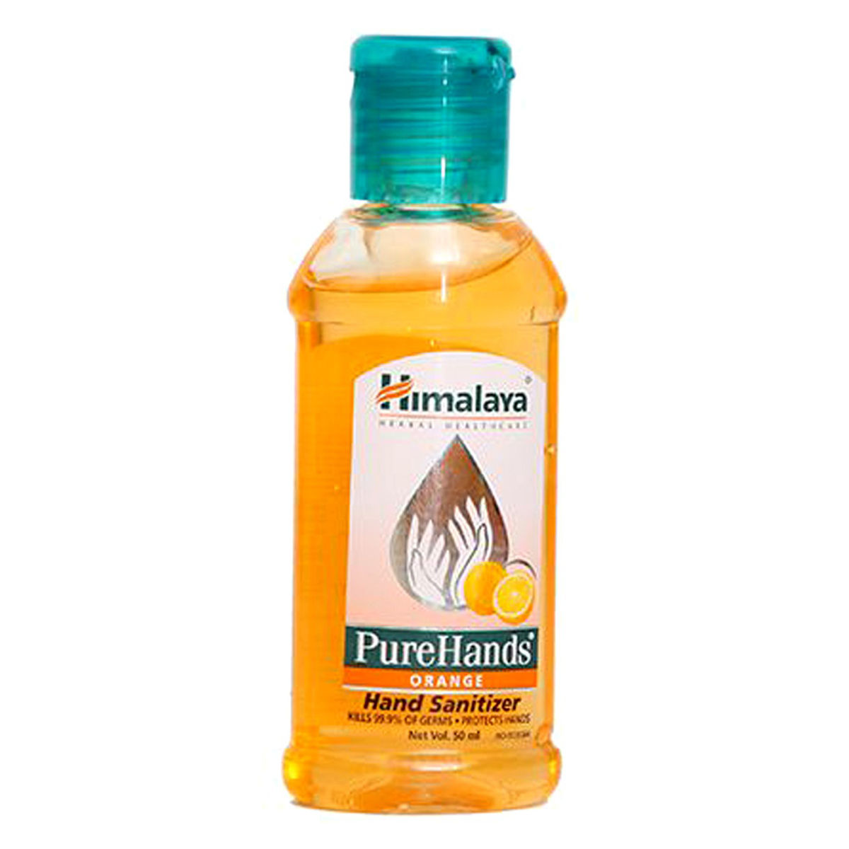Himalaya Pure Hands Orange Flavour Hand Sanitizer, 50 ml, Pack of 1 