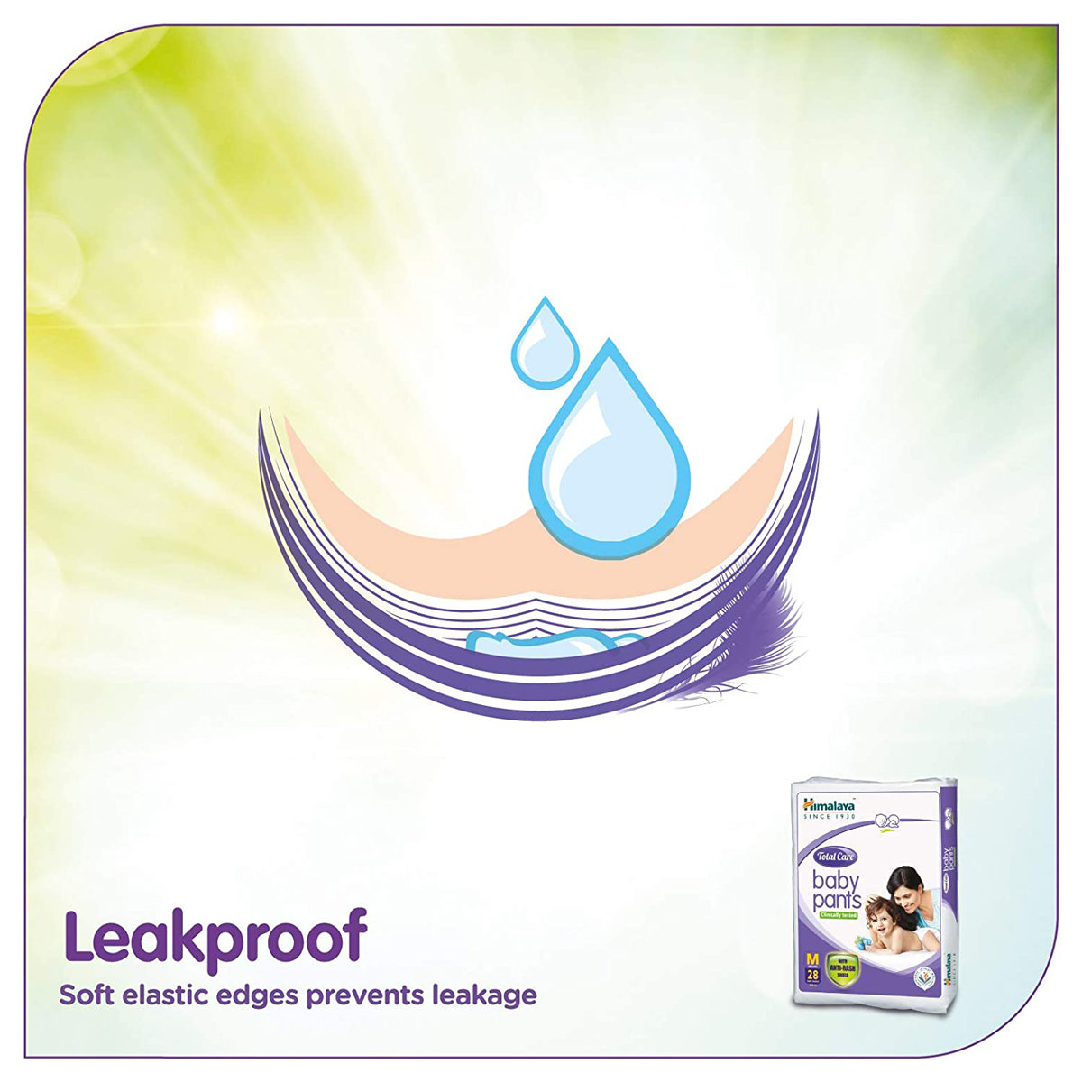 Himalaya Total Care Baby Diaper Pants Medium, 54 Count, Pack of 1 Himalaya Total Care Baby Diaper Pants Medium, 54 Count, Pack of 1