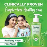Himalaya Purifying Neem Face Wash, 200 ml (Buy 1 Get 1 Free), Pack of 1