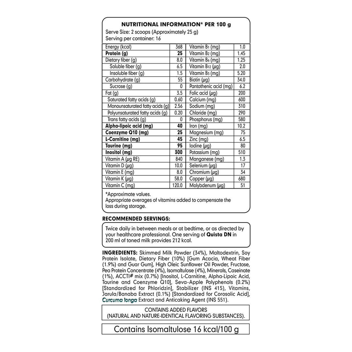 Himalaya Quista DN Milk Masala Flavour Powder, 400 gm, Pack of 1 Himalaya Quista DN Milk Masala Flavour Powder, 400 gm, Pack of 1