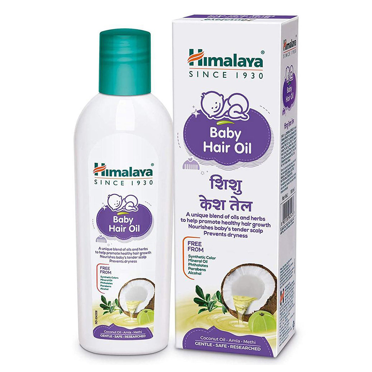 Himalaya Baby Hair Oil, 200 ml, Pack of 1 Himalaya Baby Hair Oil, 200 ml, Pack of 1