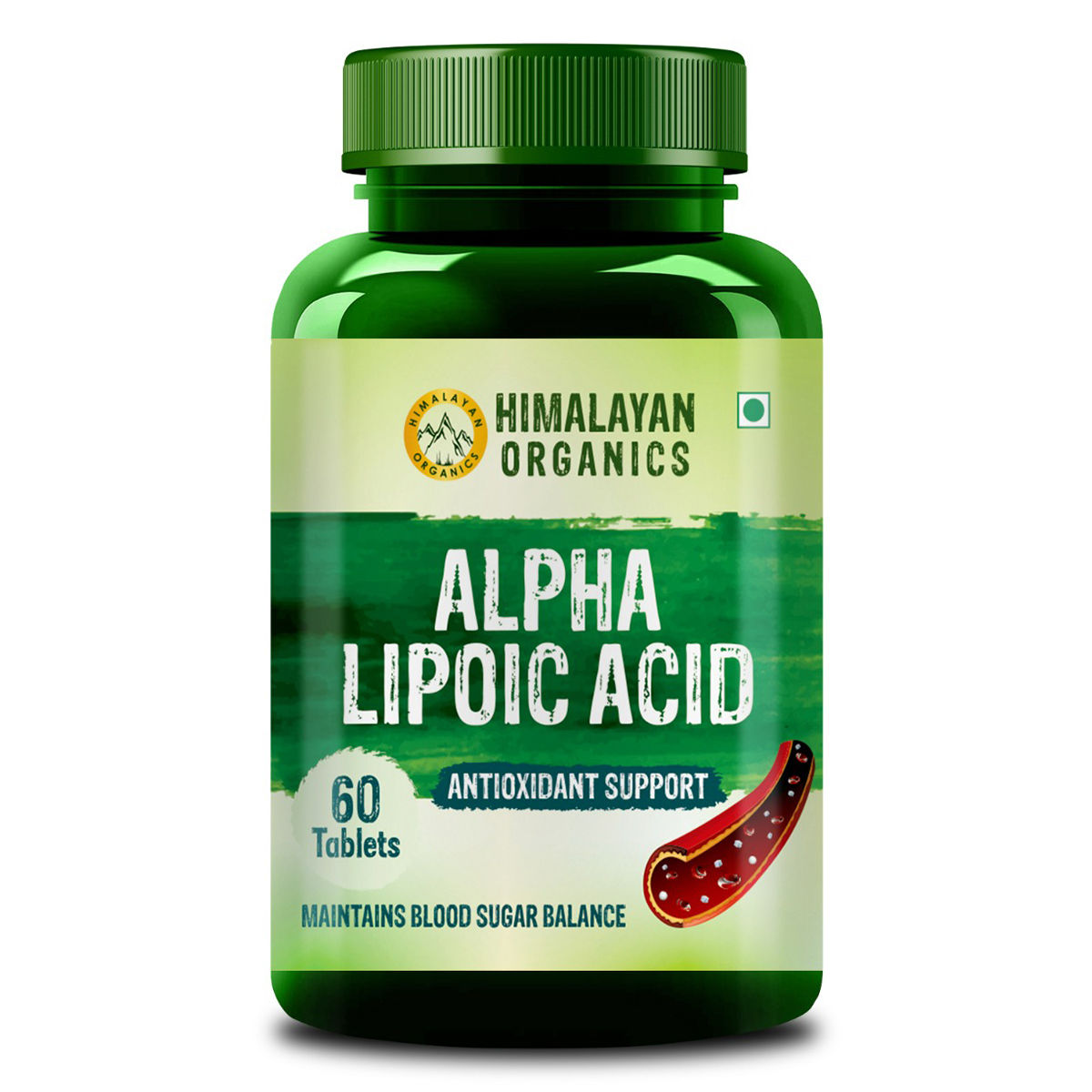 Buy Himalayan Organics Alpha Lipoic Acid, 60 Tablets Online