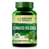 Himalayan Organics Ginkgo Biloba, 60 Capsules, Pack of 1