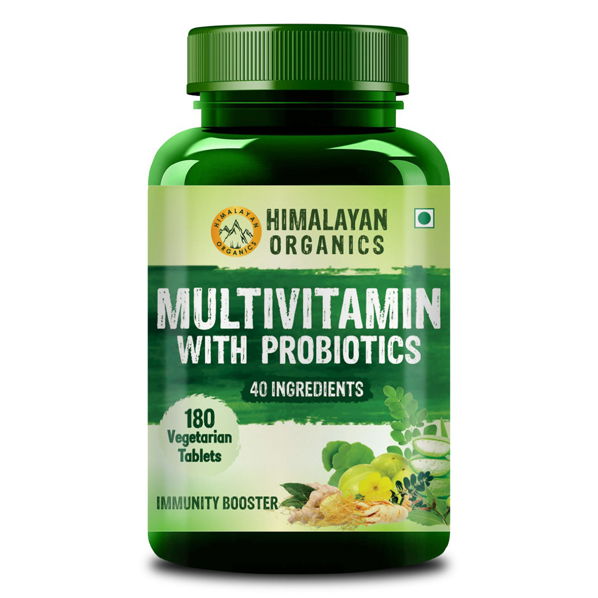 Buy Himalayan Organics Multivitamin with Probiotics, 180 Tablets Online
