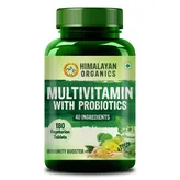 Himalayan Organics Multivitamin with Probiotics, 180 Tablets, Pack of 1