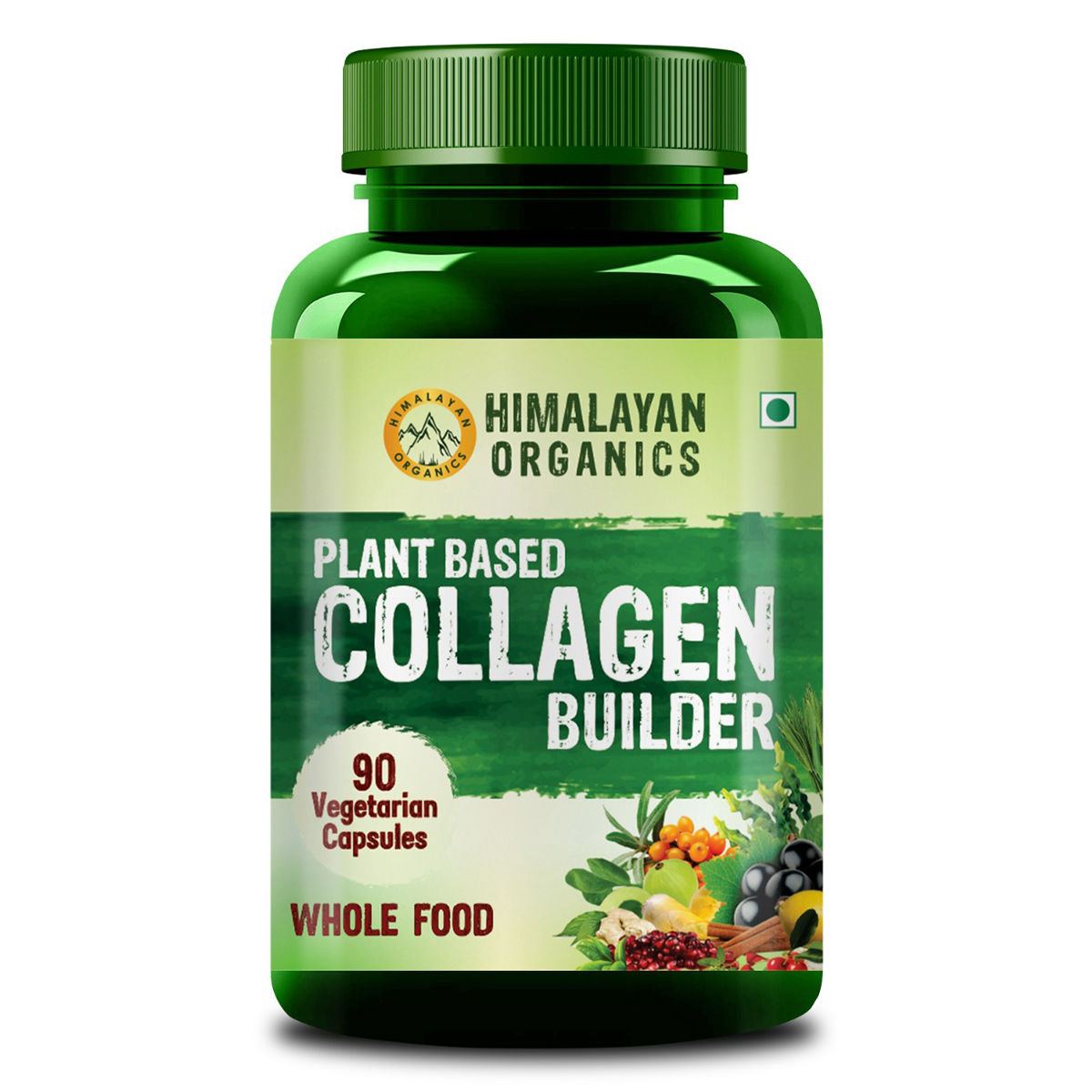 Buy Himalayan Organics Plant Based Collagen Builder, 90 Capsules Online