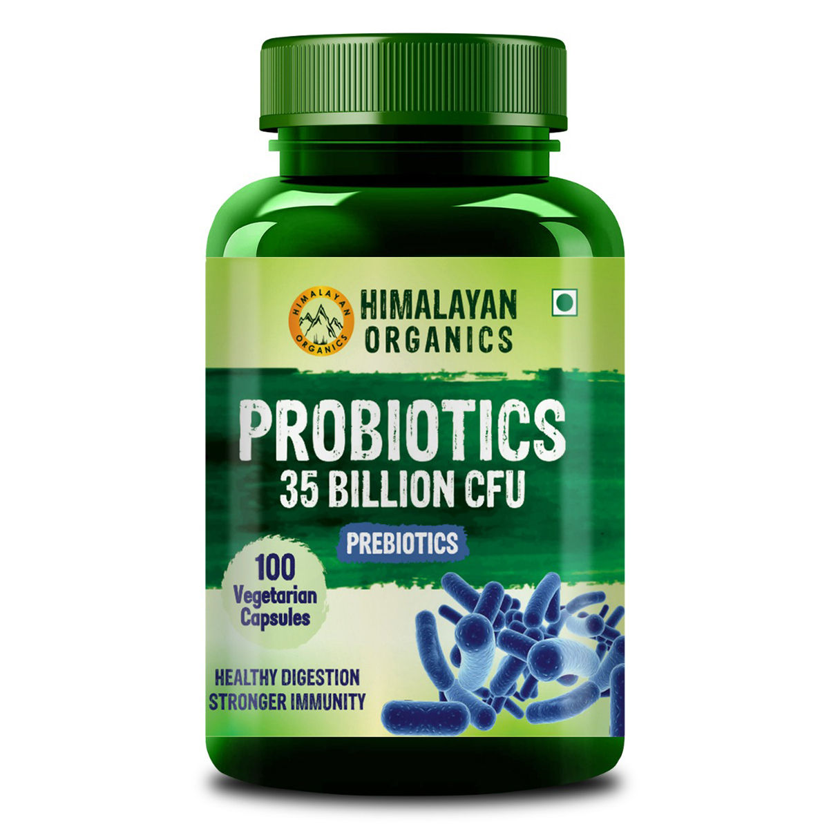 Buy Himalayan Organics Probiotics 35 Billion CFU with Prebiotics, 100 Capsules Online