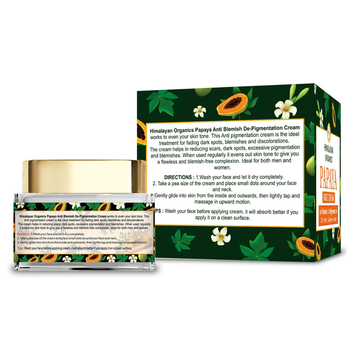 Himalayan Organics Papaya Face Cream, 50 ml Price, Uses, Side Effects