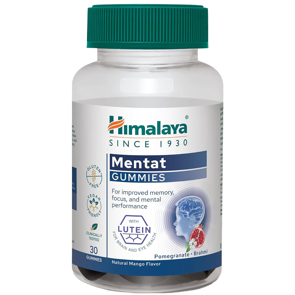 Himalaya Mentat Gummies Mango Flavour, 30 Count, Pack of 1 Himalaya Mentat Gummies Mango Flavour, 30 Count, Pack of 1