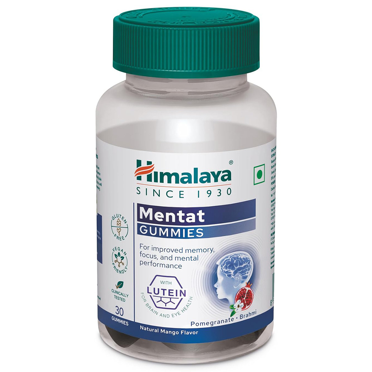 Himalaya Mentat Gummies Mango Flavour, 30 Count, Pack of 1 Himalaya Mentat Gummies Mango Flavour, 30 Count, Pack of 1