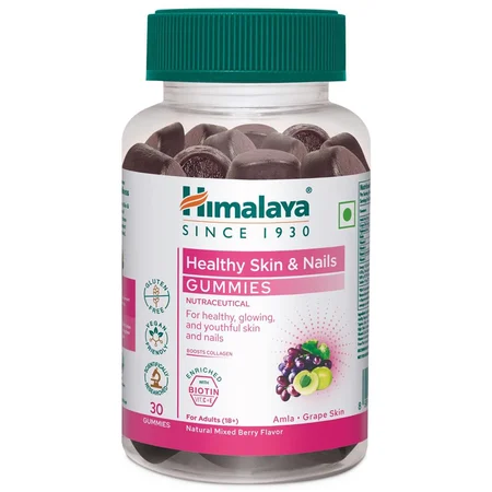 Himalaya Healthy Sikn&Hair Amla & Grape Flavour 30, Gummies