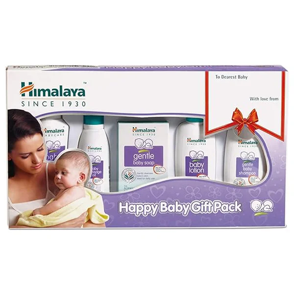 Himalaya Happy Baby Gift Pack, 5 Gift Items, Pack of 1