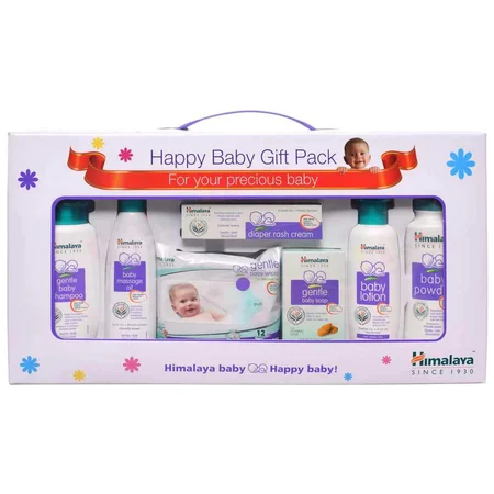 Himalaya Happy Baby Gift Pack, 7 Gift Items