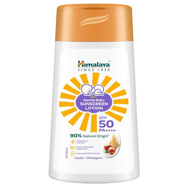 HIMALAYA GENTLE BABY SUNSCREEN LOTION SPF50PA+ 50ML