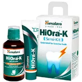 Himalaya Hiora-K Sensi-Kit Quick Relief For Sensitive Teeth, 1 Kit, Pack of 1