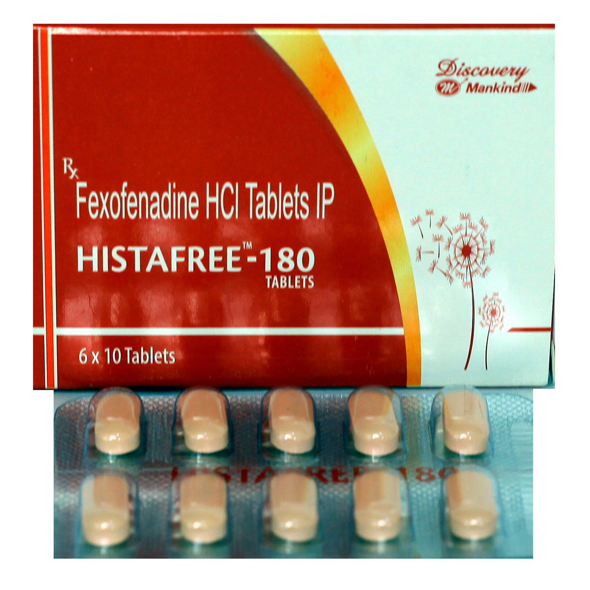 Histafree-180 Tablet 10's, Pack of 10 TABLETS Histafree-180 Tablet 10's, Pack of 10 TABLETS