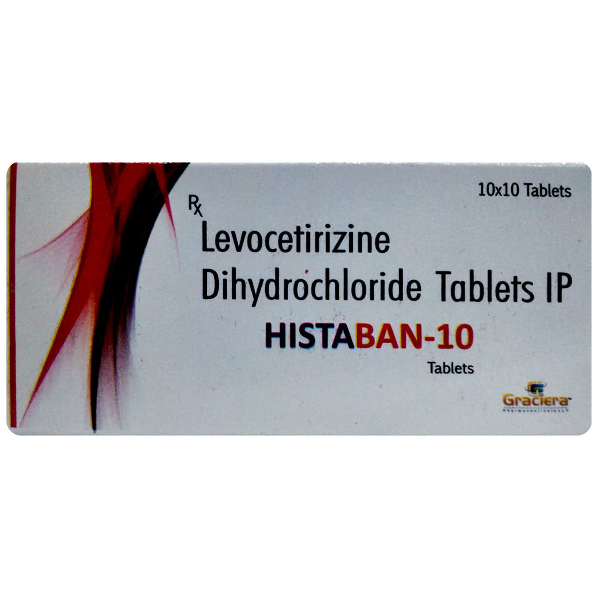 Histaban-10 Tablet 10's, Pack of 10 TabletS Histaban-10 Tablet 10's, Pack of 10 TabletS