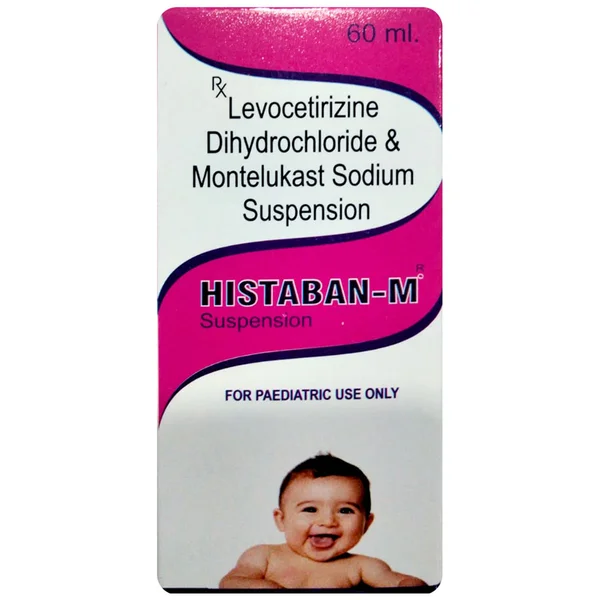 Histaban-M Suspension 60 ml, Pack of 1 Suspension