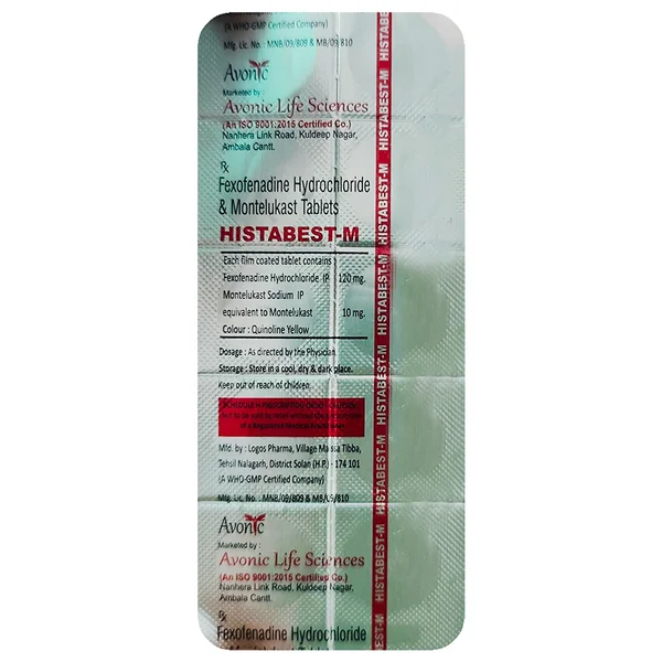 Histabest-M Tablet 10's