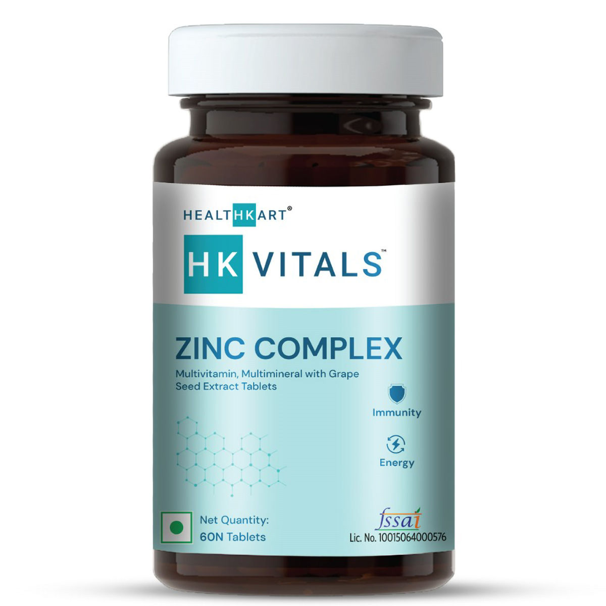 Buy Healthkart HK Vitals Zinc Complex, 60 Tablets Online
