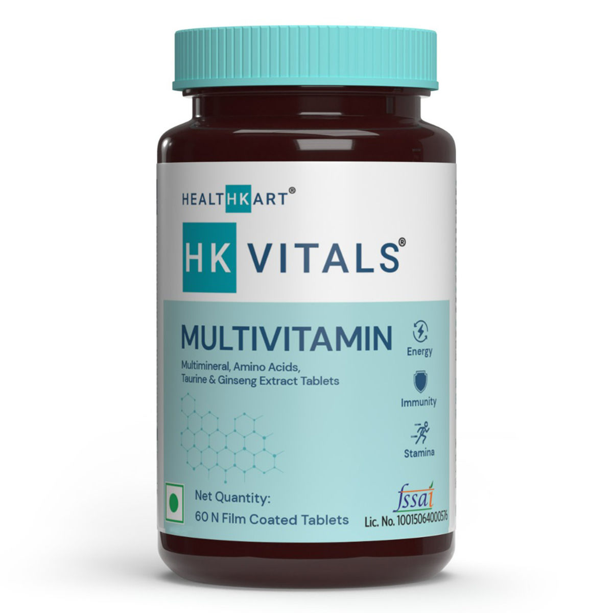 Buy HealthKart HK Vitals Multivitamin, 60 Tablets Online