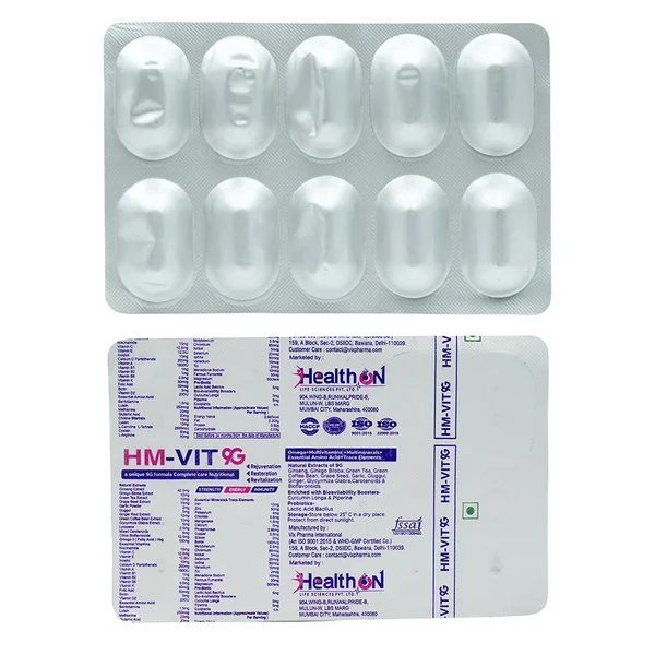 HM Vit 9G Tablet 10's