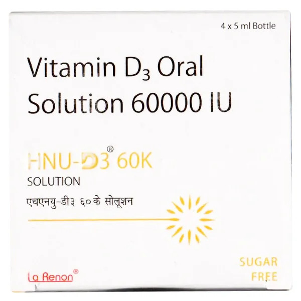 Hnu-D3 60K SF Oral Solution 5 ml