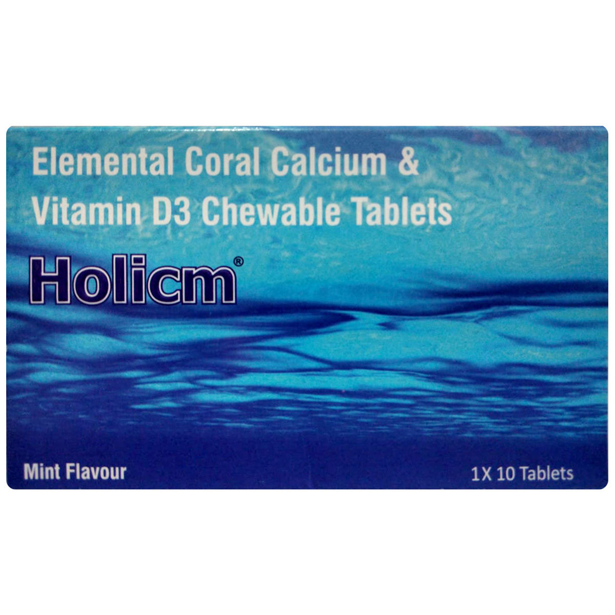 Holicm Mint Flavour Chewable Tablet 10's, Pack of 10 Holicm Mint Flavour Chewable Tablet 10's, Pack of 10