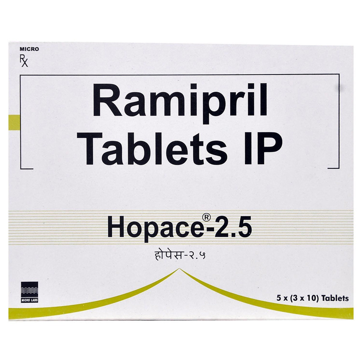Hopace-2.5 Tablet 10's, Pack of 10 TABLETS Hopace-2.5 Tablet 10's, Pack of 10 TABLETS