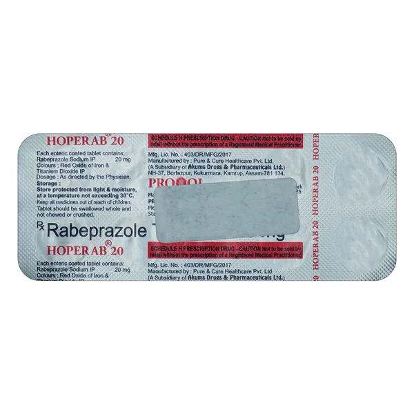 Hoperab 20 mg Tablet 10's