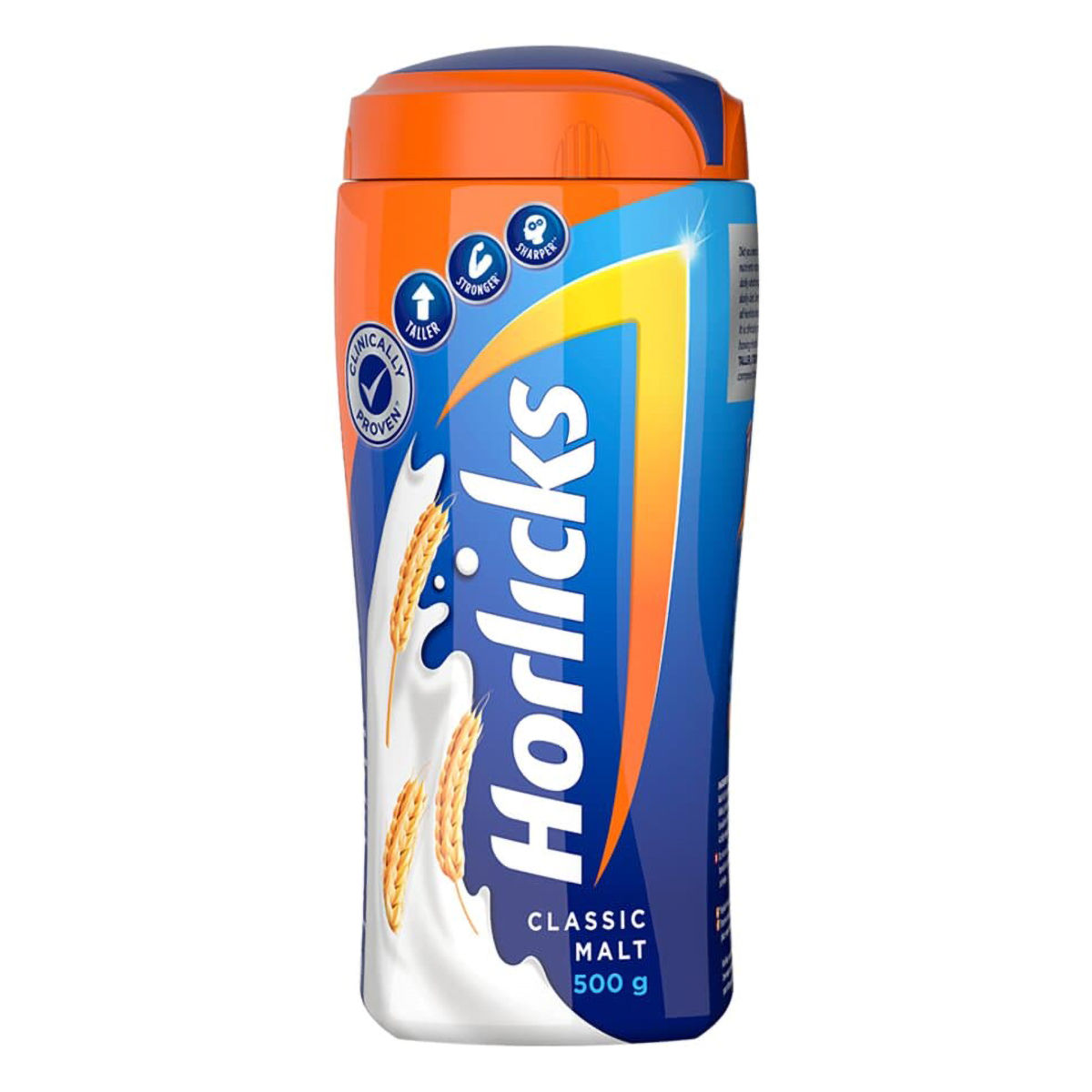 Buy Horlicks Classic Malt Flavour Nutrition Drink Powder, 500 gm Jar Online