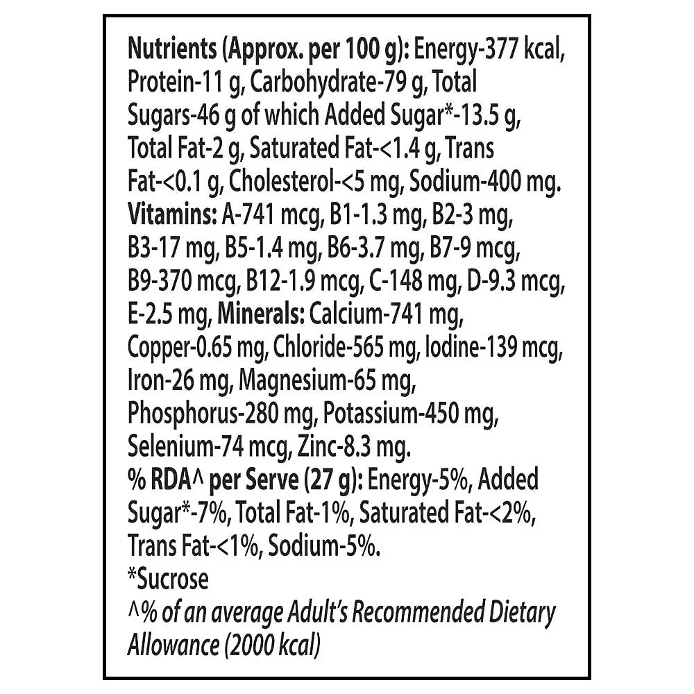 Horlicks Classic Malt Flavour Nutrition Drink Powder 400 gm Pouch | Support Immunity | Improves Bone & Muscle Health | Healthy Weight Gain, Pack of 1 Horlicks Classic Malt Flavour Nutrition Drink Powder 400 gm Pouch | Support Immunity | Improves Bone & Muscle Health | Healthy Weight Gain, Pack of 1