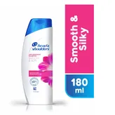 Head &amp; Shoulders Anti-Dandruff Smooth &amp; Silky Shampoo, 180 ml, Pack of 1