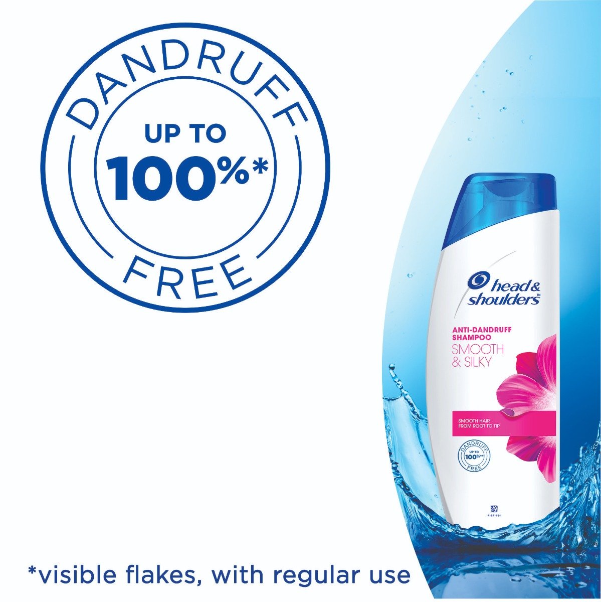 Head & Shoulders Anti-Dandruff Smooth & Silky Shampoo, 180 ml, Pack of 1 Head & Shoulders Anti-Dandruff Smooth & Silky Shampoo, 180 ml, Pack of 1