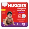 Huggies Complete Comfort Baby Dry Diaper Pants Large, 24 Count