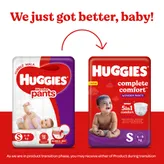 Huggies Complete Comfort Wonder Baby Diaper Pants Small, 86 Count, Pack of 1