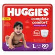 Huggies Complete Comfort Wonder Baby Diaper Pants Large, 80 Count