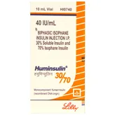 Huminsulin 30/70 Injection 40 IU/ml, Pack of 1 Injection