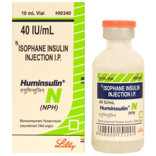 Huminsulin N 40IU Injection 10 ml, Pack of 1 INJECTION