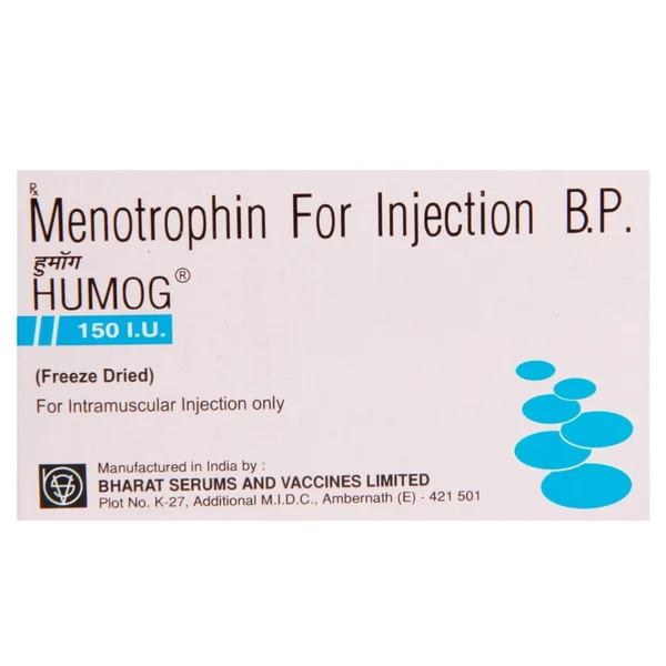 Humog 150IU Injection 1's, Pack of 1 Injection