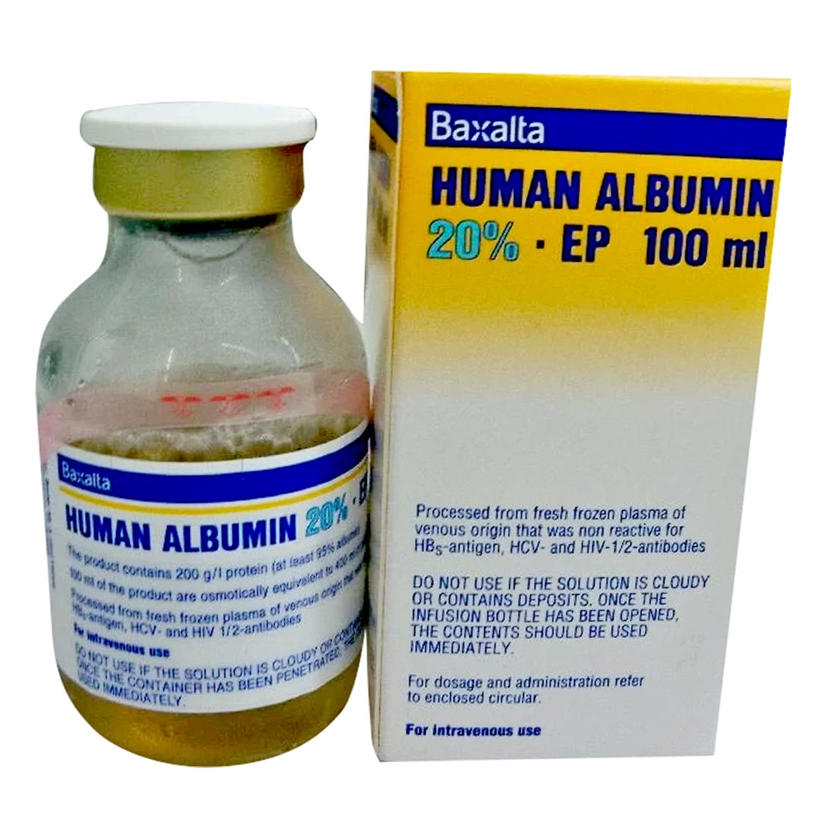 Buy Human Albumin 20% EP Injection 100 ml Online