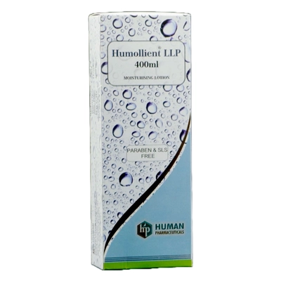 Humollient LLP Moisturising Lotion 400 ml, Pack of 1 LOTION