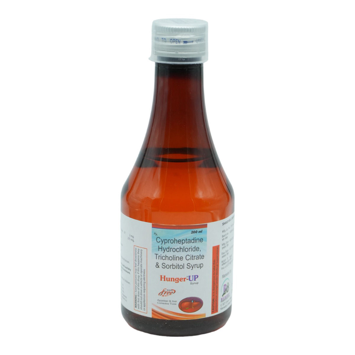 Buy Hunger-UP Sugar Free Syrup 200 ml Online