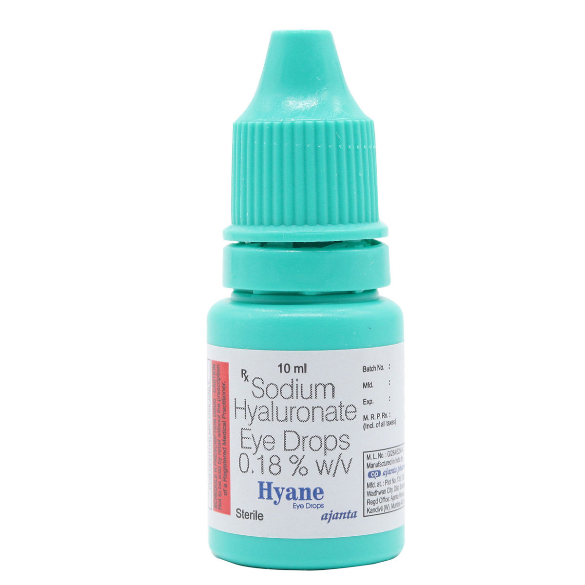 Hyane Eye Drops 10 ml, Pack of 1 Eye Drops Hyane Eye Drops 10 ml, Pack of 1 Eye Drops