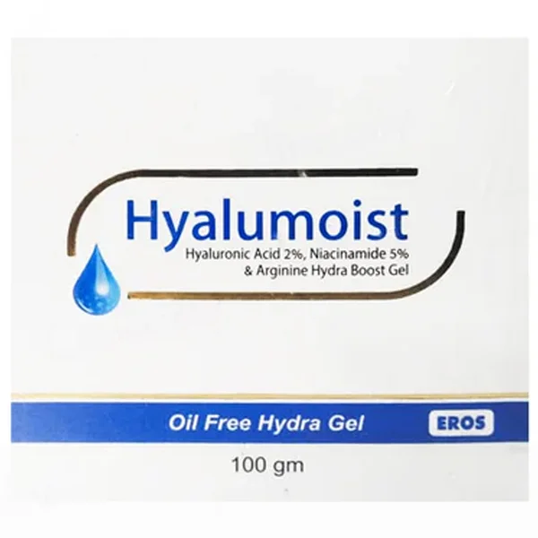 Hyalumoist Hyaluronic Acid 2%, Niacinamie 5% Hydra Gel, 100 gm