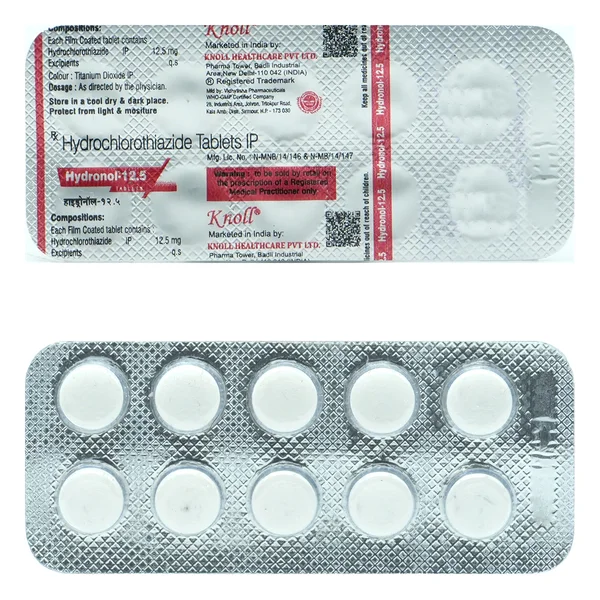 Hydronol 12.5 mg Tablet 10's