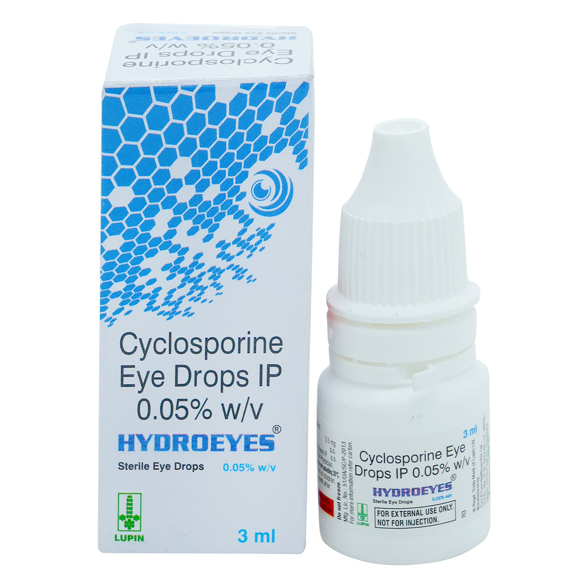 Hydroeyes Eye Drops 3 ml, Pack of 1 Eye Drops Hydroeyes Eye Drops 3 ml, Pack of 1 Eye Drops