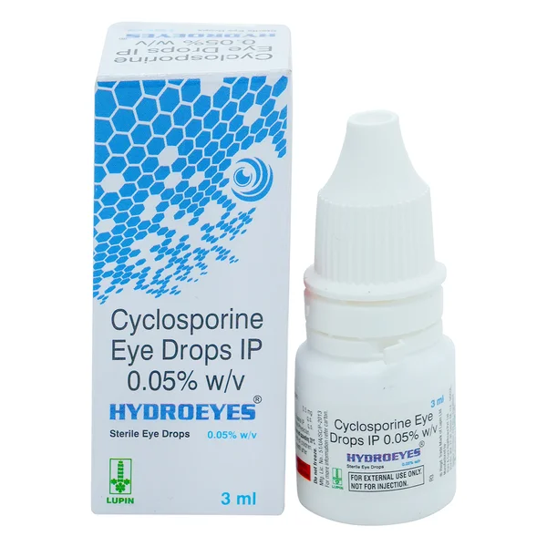 Hydroeyes Eye Drops 3 ml, Pack of 1 Eye Drops