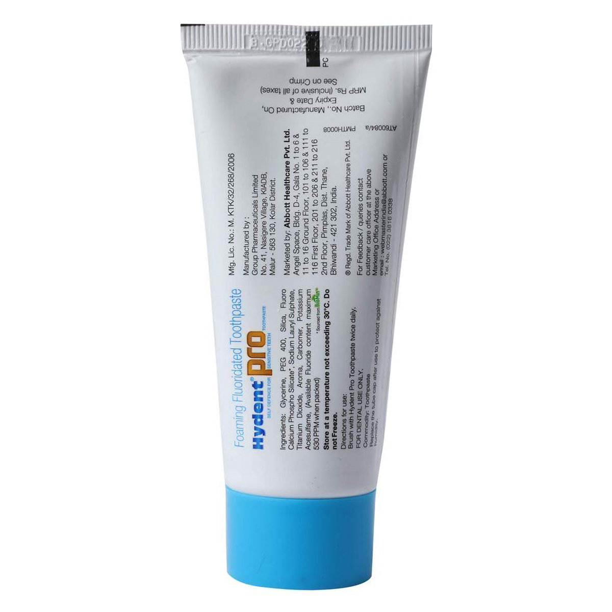 Hydent Pro Toothpaste, 70 gm, Pack of 1 Hydent Pro Toothpaste, 70 gm, Pack of 1