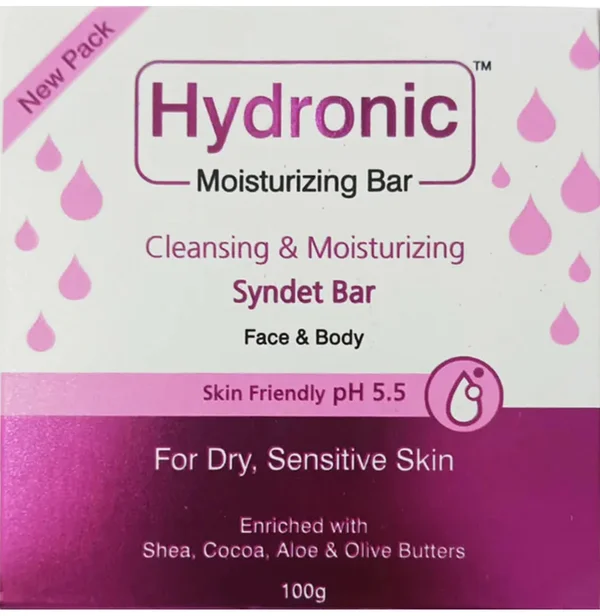Hydronic Moisturizing Bar, 100 gm